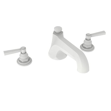 Newport Brass Tub Faucet, Matte White, Deck 3-916-52